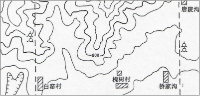 光陵陵园平面图