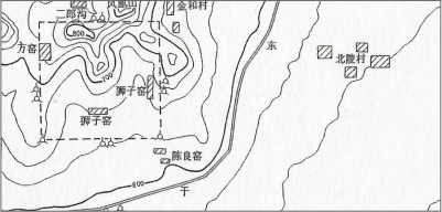 定陵陵园平面图