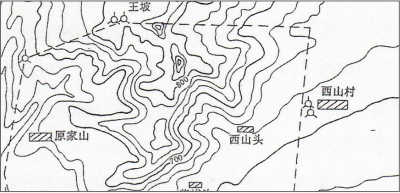 景陵陵园平面图